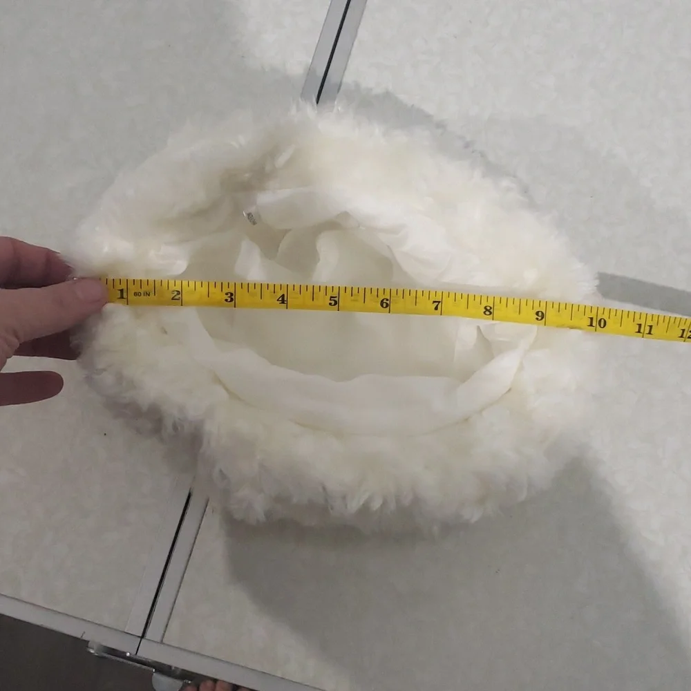 Toddler‎ soft fuzzy  hat ,Silk lined